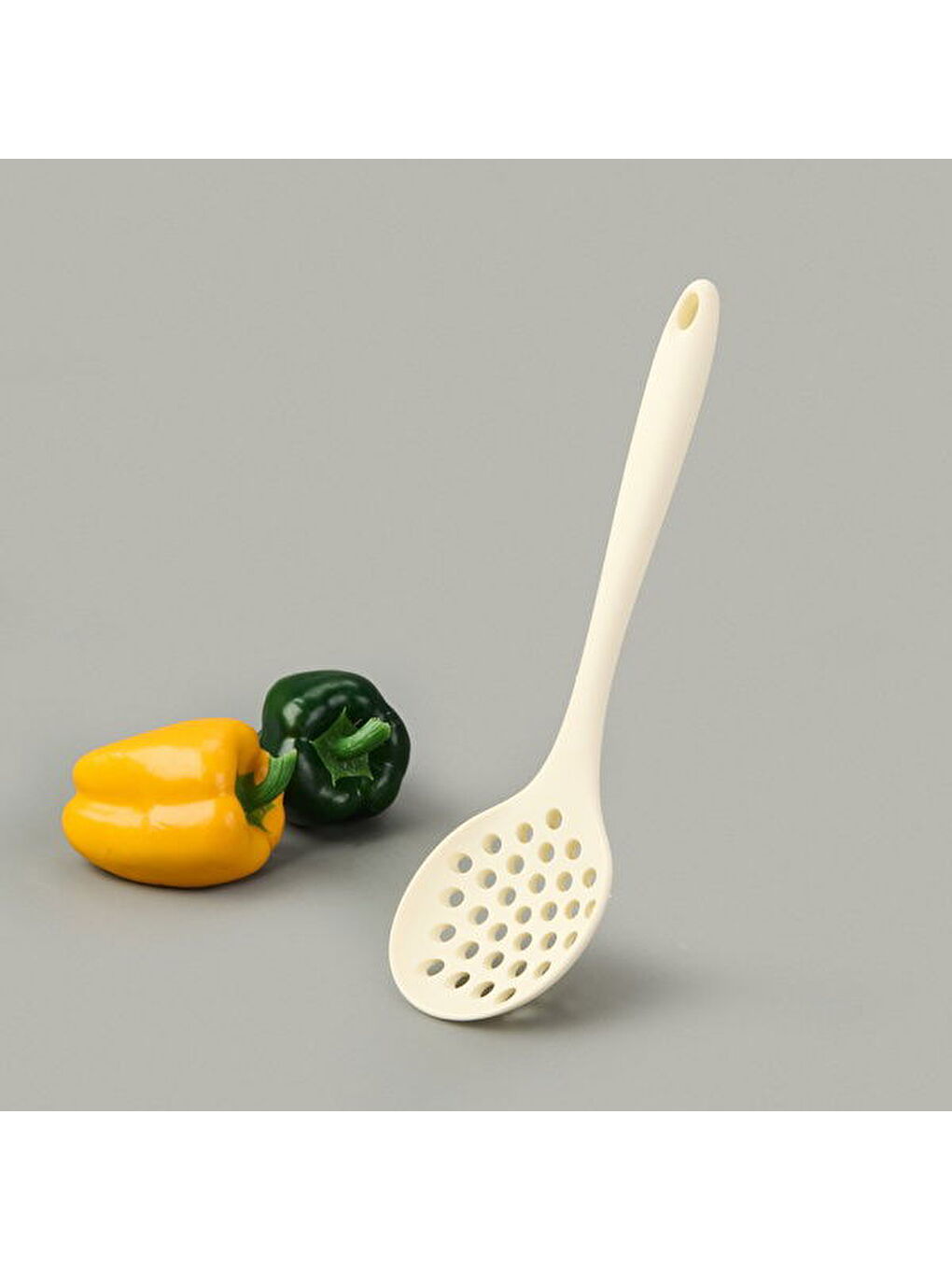 Ekru Silikon Kevgir - Krem-3