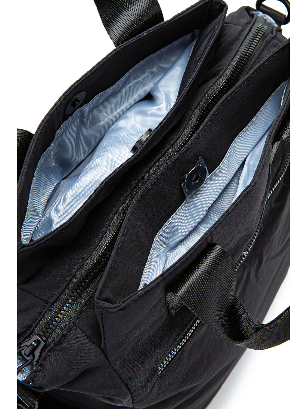 Klinkır Kumaş Kadın Çapraz Çanta Darrel Siyah-6