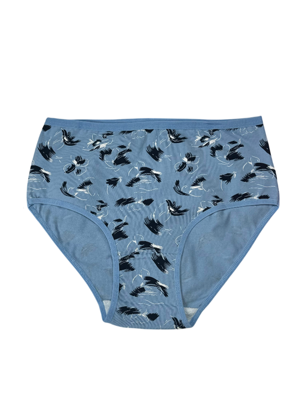 Kahverengi Kadın 6 lı Pamuklu Elastanlı Havlu Ağ Detaylı Yüksek Bel Külot Seti 2186203-4