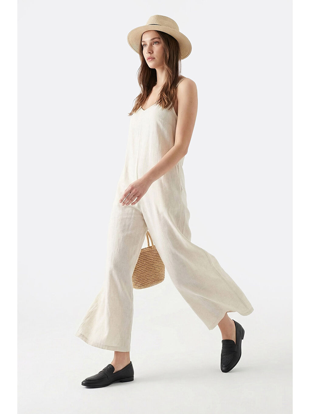 Siyah Kadın SİYAH Baskılı Hakiki Deri Loafer-2