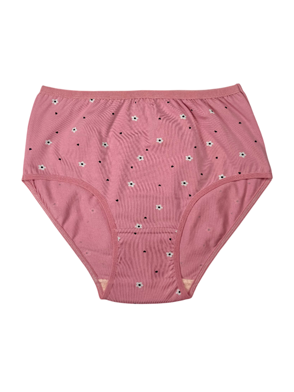 Yeşil Kadın 6 lı Pamuklu Elastanlı Havlu Ağ Detaylı Yüksek Bel Külot Seti 2186205-3