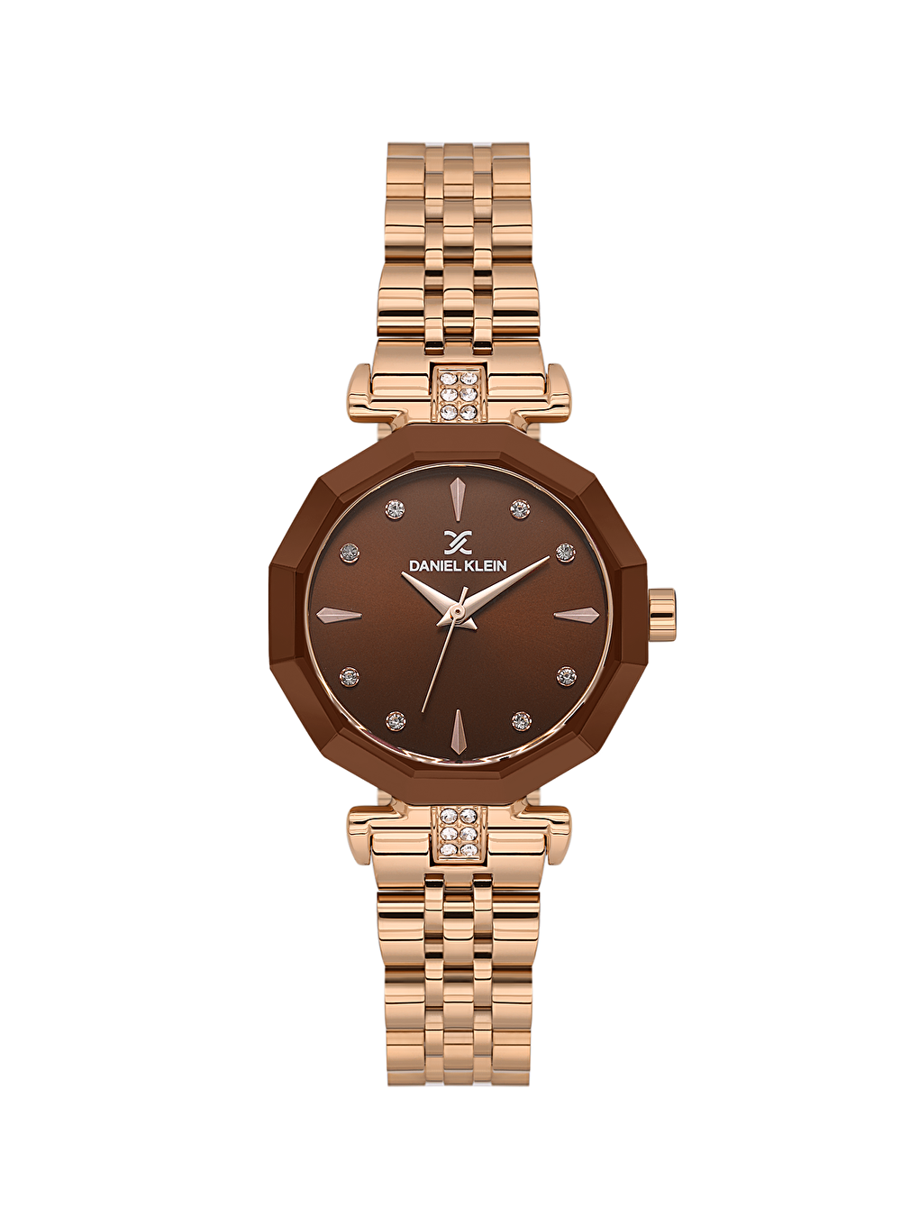 Kahverengi Orijinal 3 Atm Su Geçirmez 2 Yıl Garantili DKE.1.10890-7 Premium Kadın Kol Saati