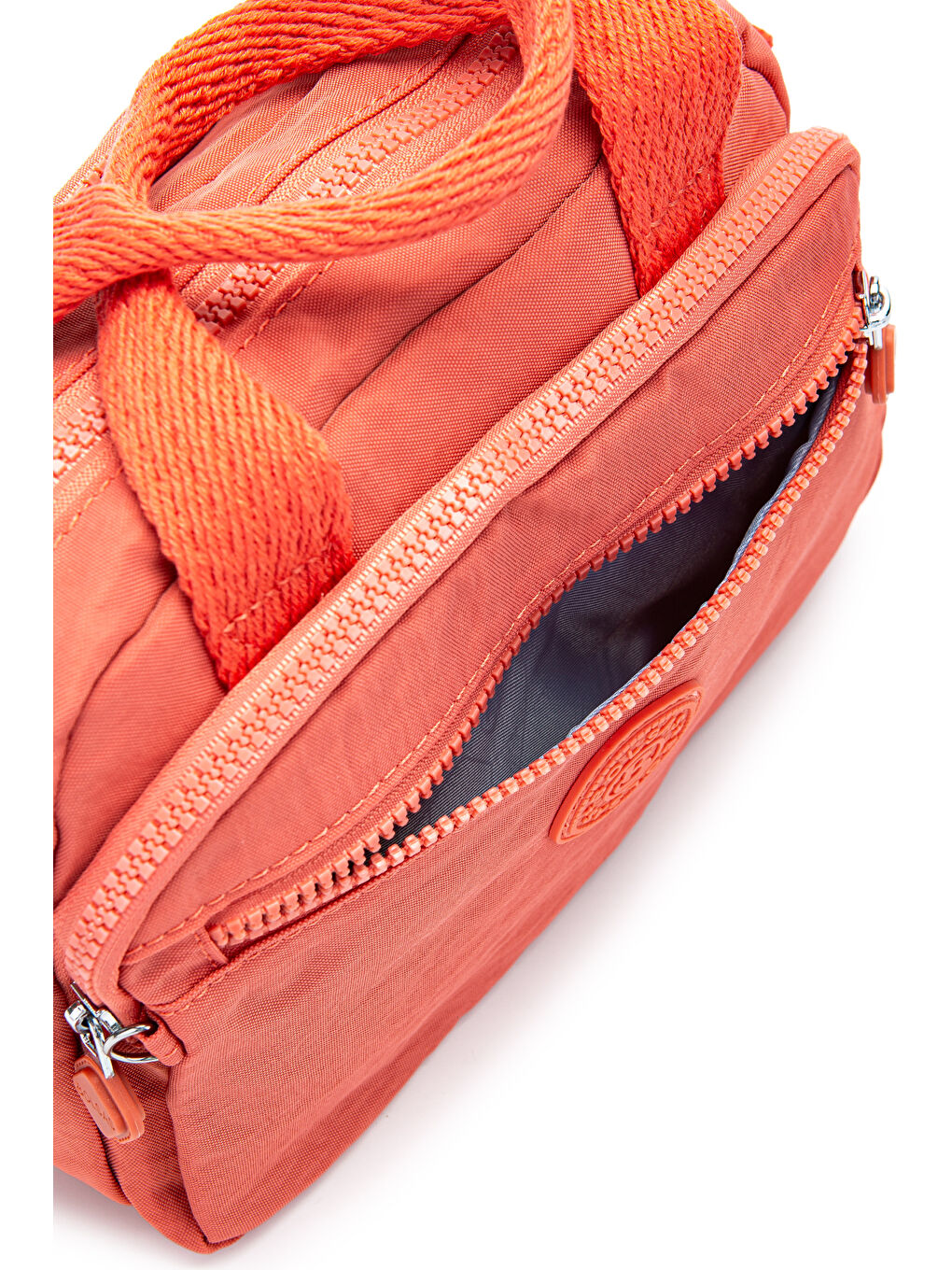 Pembe Klinkır Kumaş Kadın Çapraz Çanta Shay Somon-6