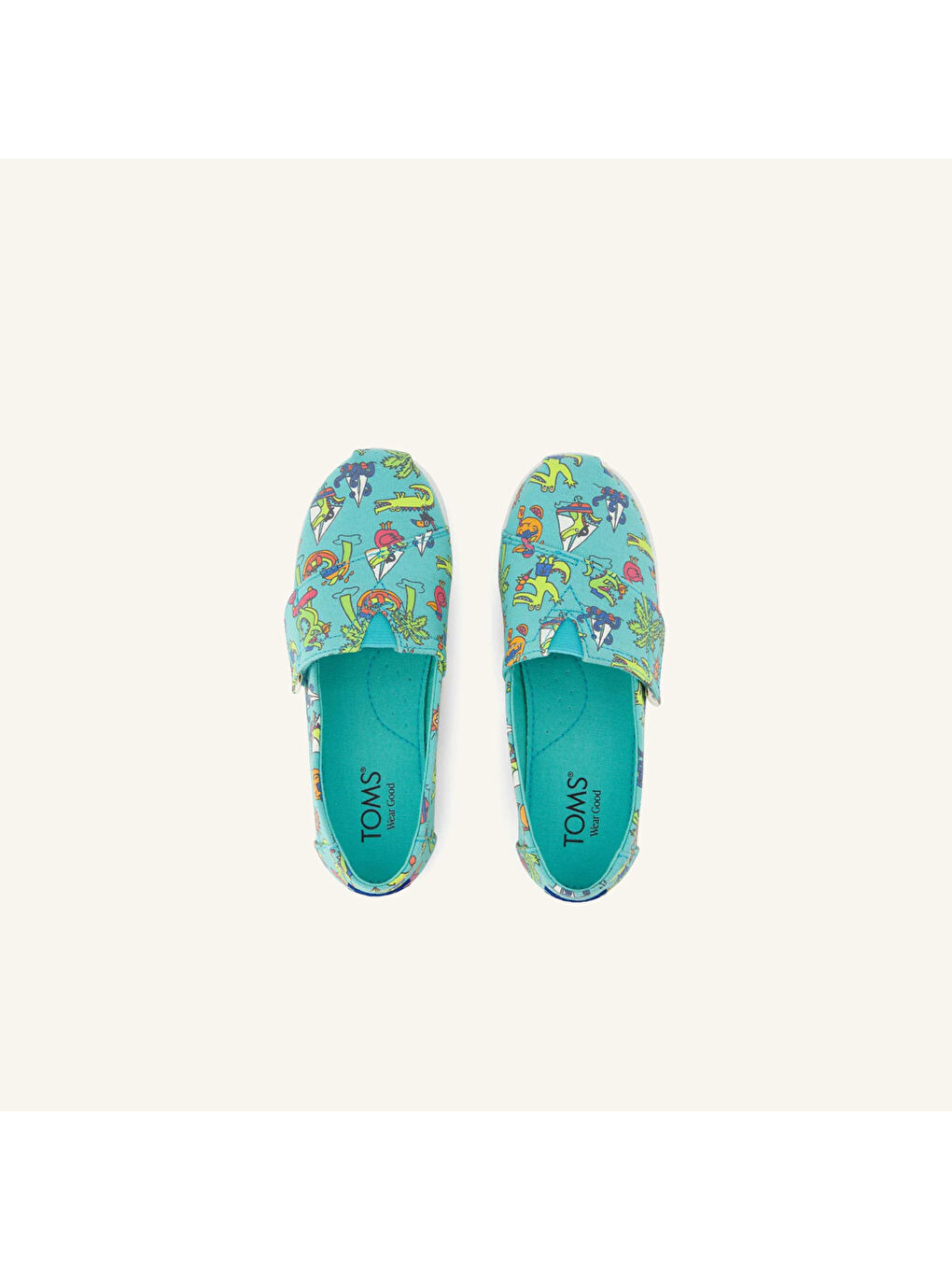 Yeşil Kız Çocuk Babet Espadril-3