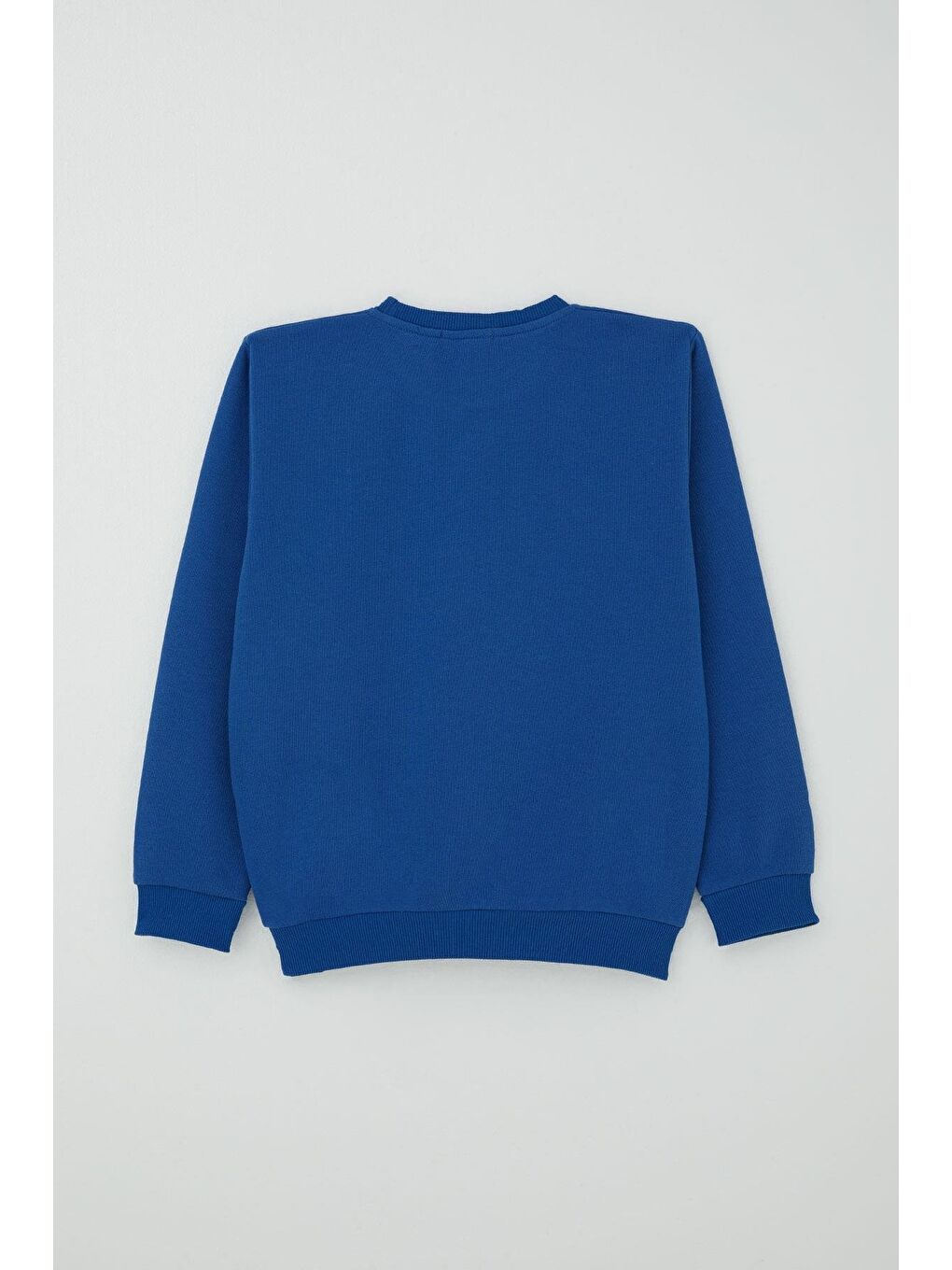 Erkek Çocuk Eşofman Takımı Yazı Pantolonu Cepli Saks Mavisi (4-8 Yaş)-3