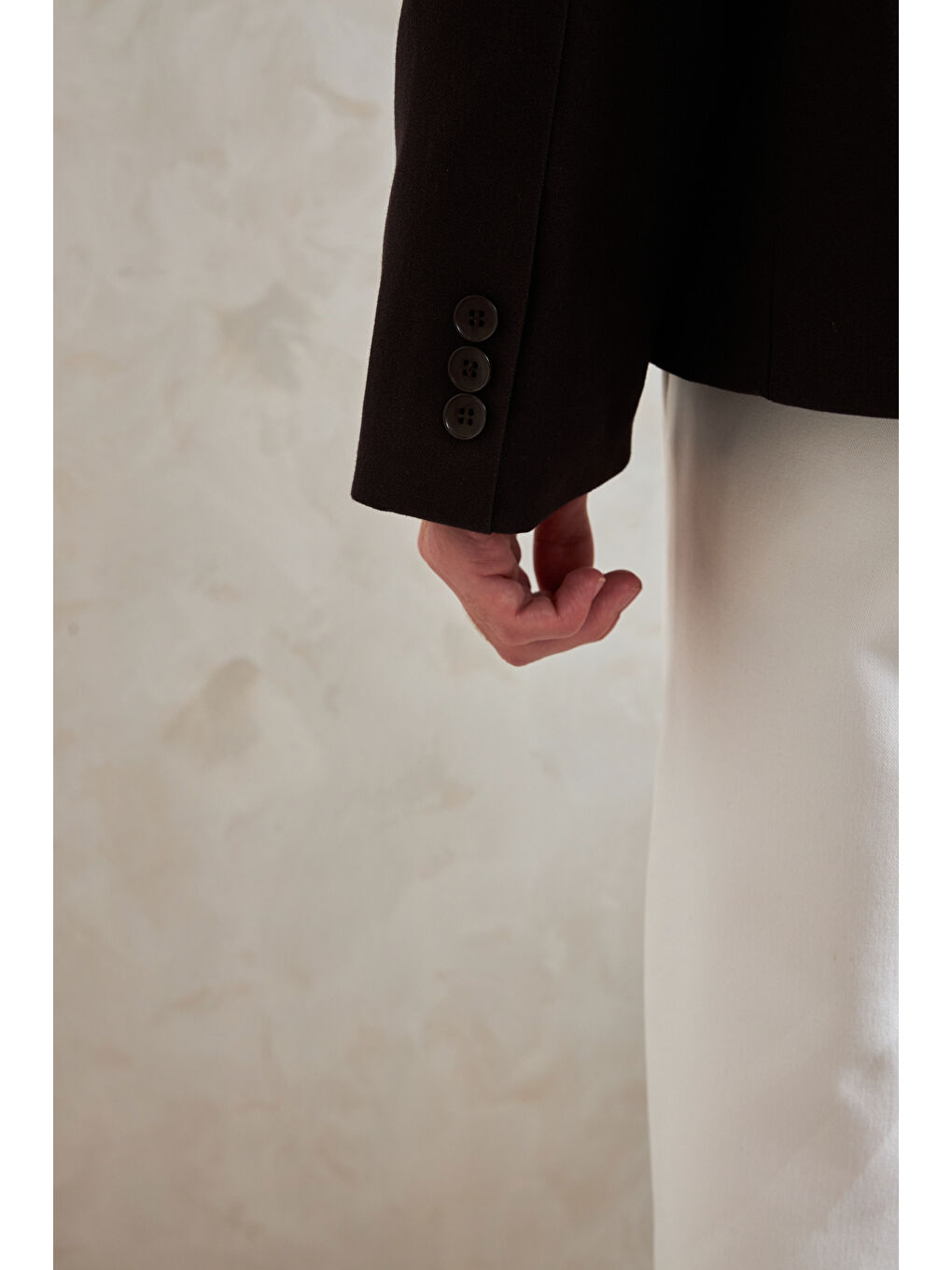 Kahverengi Erkek Oversize Blazer Ceket-6