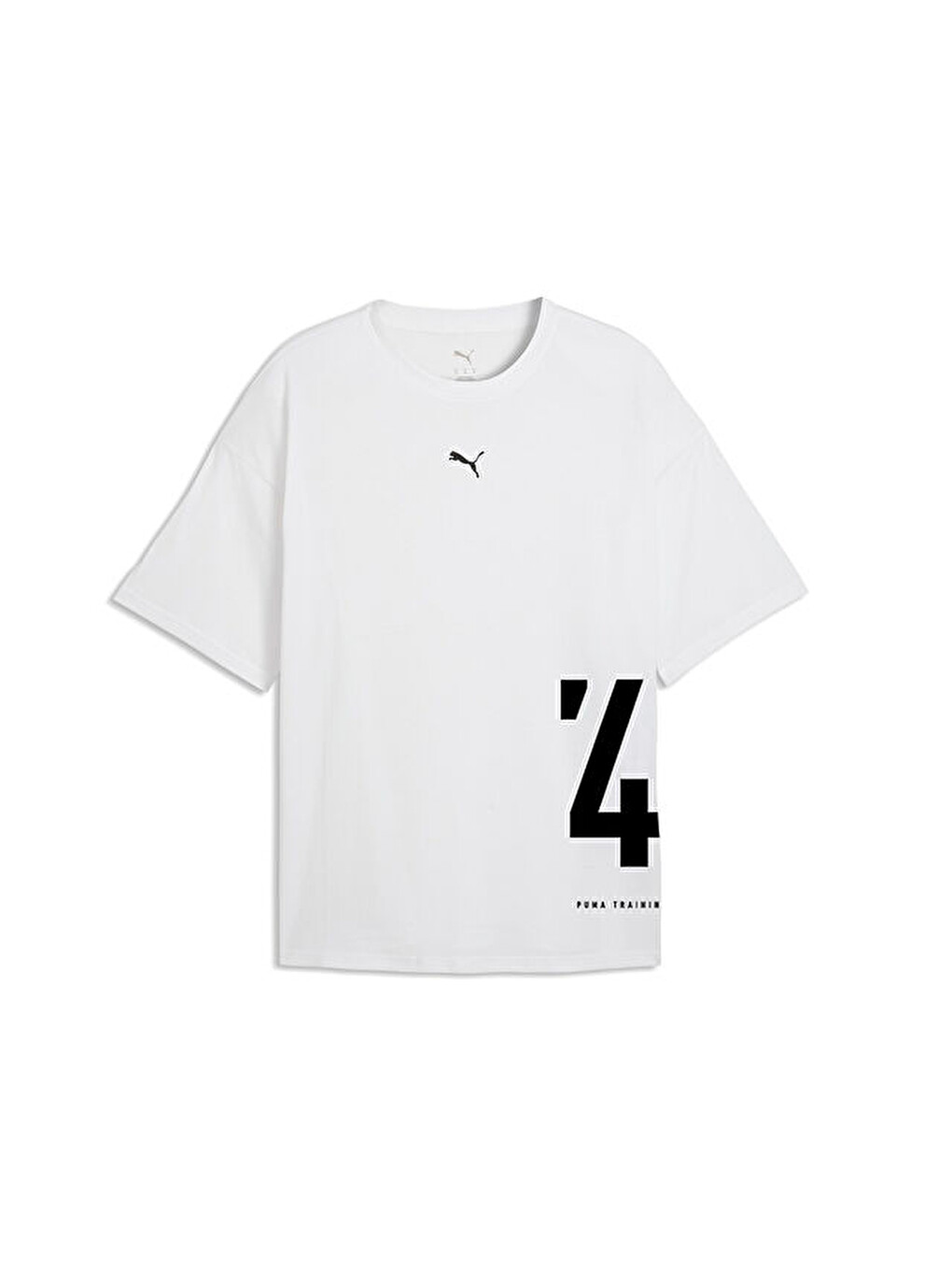 M Graphic Oversized Tee Erkek Antrenman Tişörtü 52852802 Beyaz