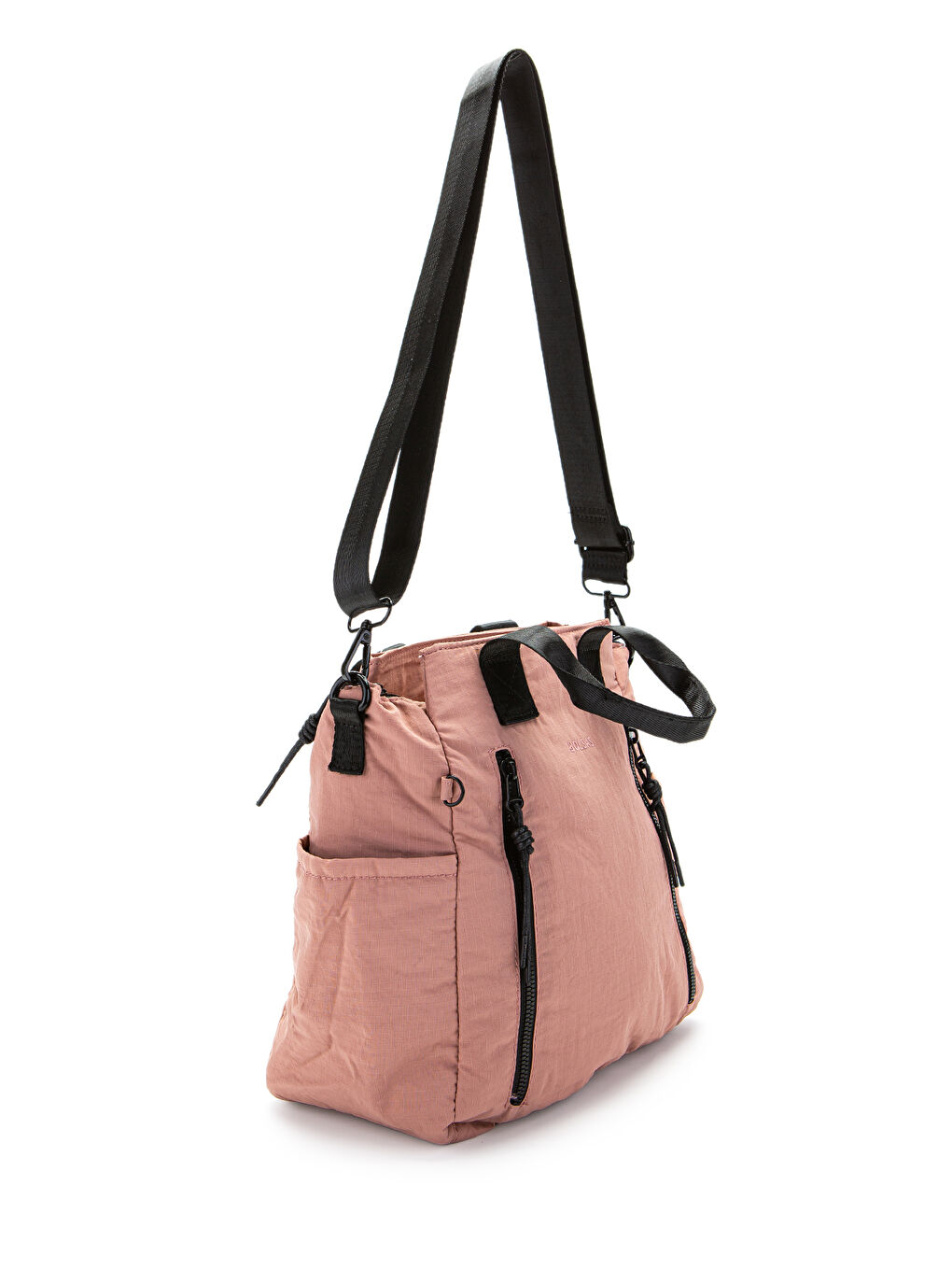 Klinkır Kumaş Kadın Çapraz Çanta Darrel Pembe-1