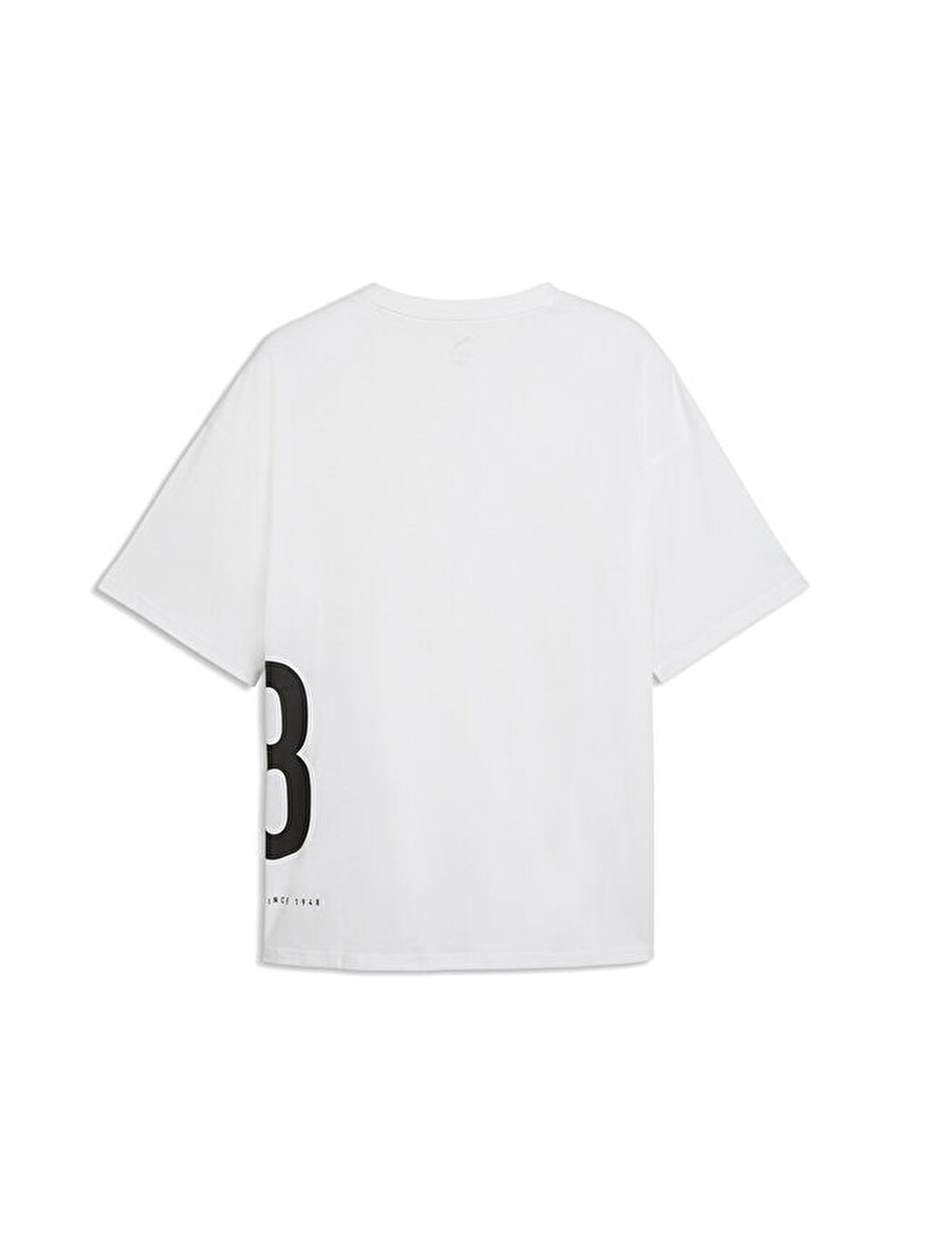M Graphic Oversized Tee Erkek Antrenman Tişörtü 52852802 Beyaz-1