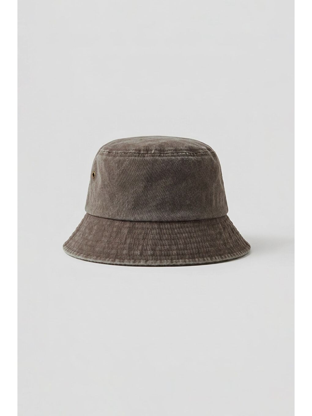 Erkek Yıkamalı Bucket Şapka Kahverengi-1