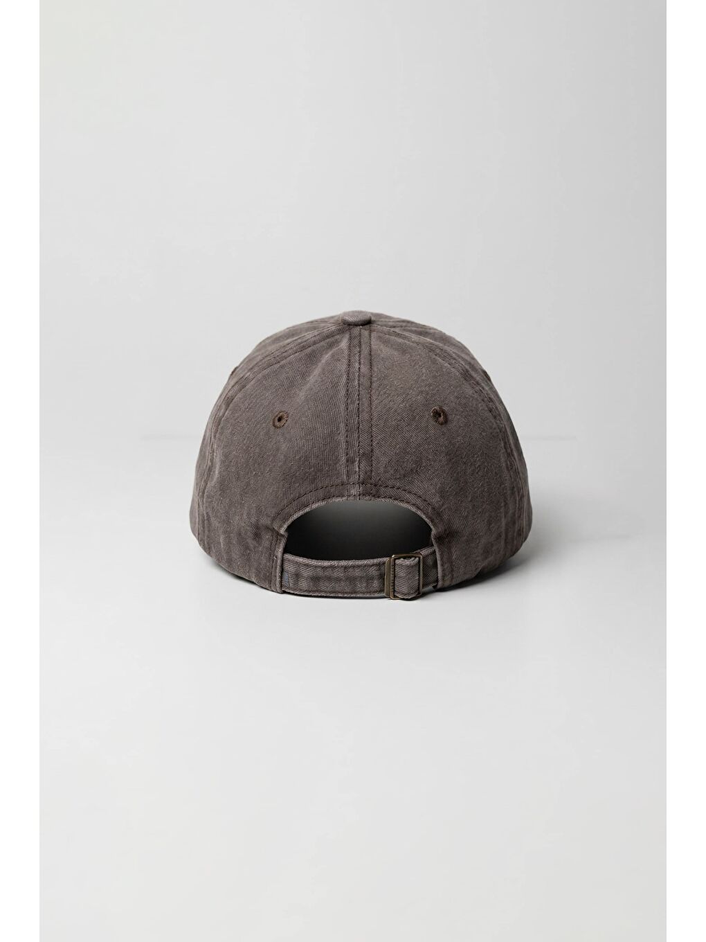 Erkek Boston Vintage Yıkamalı Beyzbol Şapka Kahverengi-2