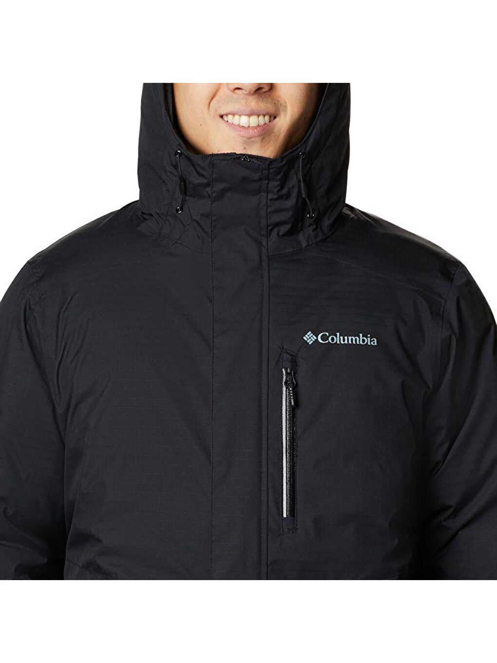 Columbia Siyah Oak Harbor Insulated Erkek Mont WM3085-010 - 3