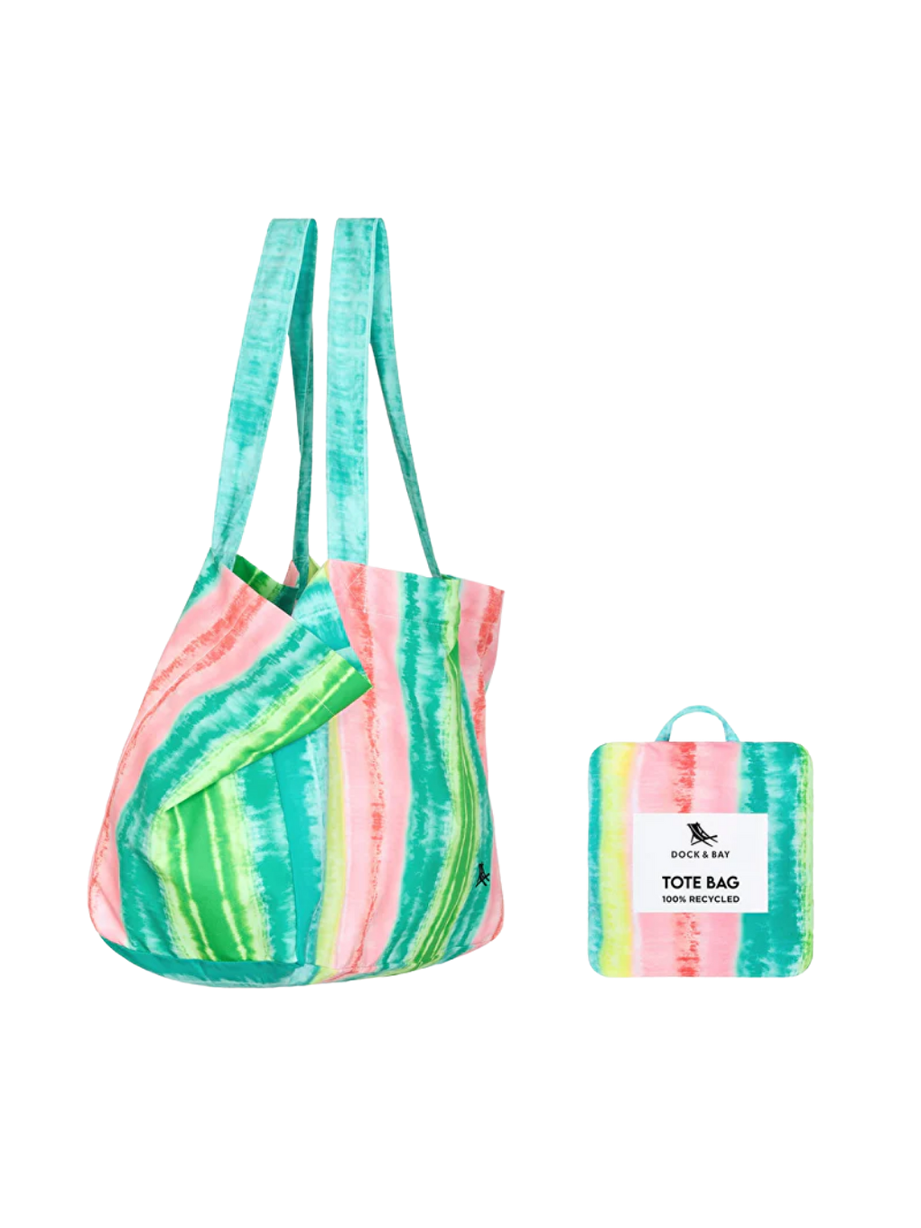Karışık Dock And Bay Katlanabilir Çanta Design Watermelon Sugar
