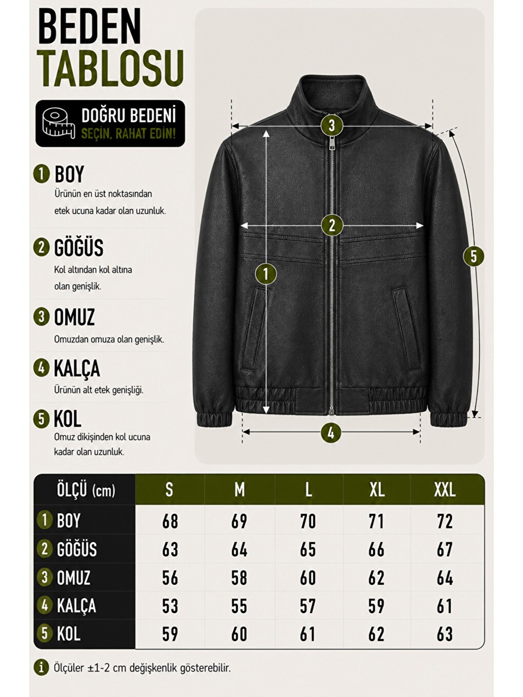 Siyah Oversize Dik Yaka Desenli Suni Deri Mont Kmd 881_50529-7