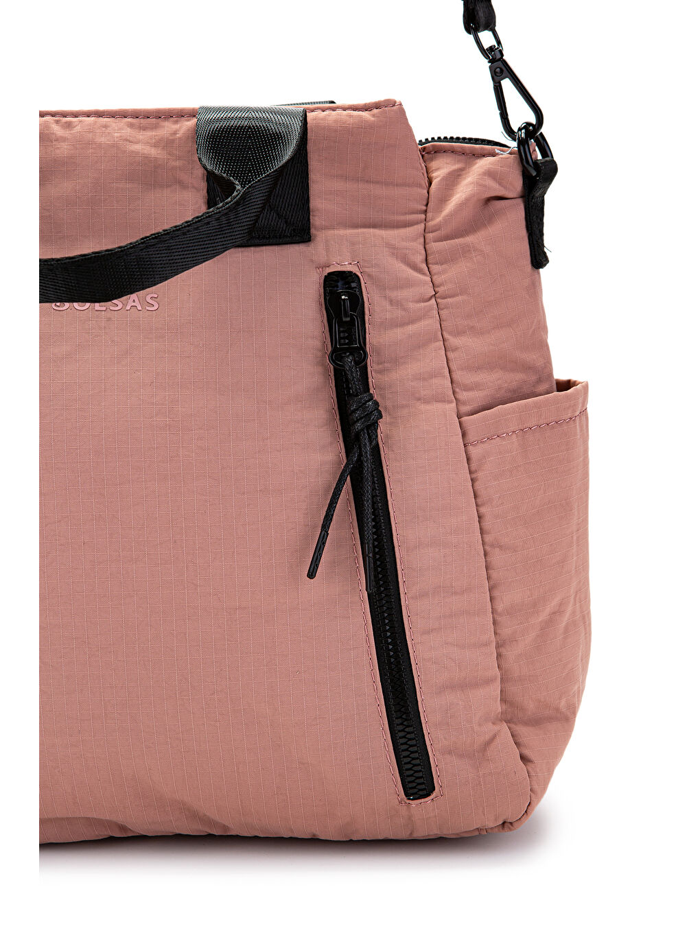 Klinkır Kumaş Kadın Çapraz Çanta Darrel Pembe-3