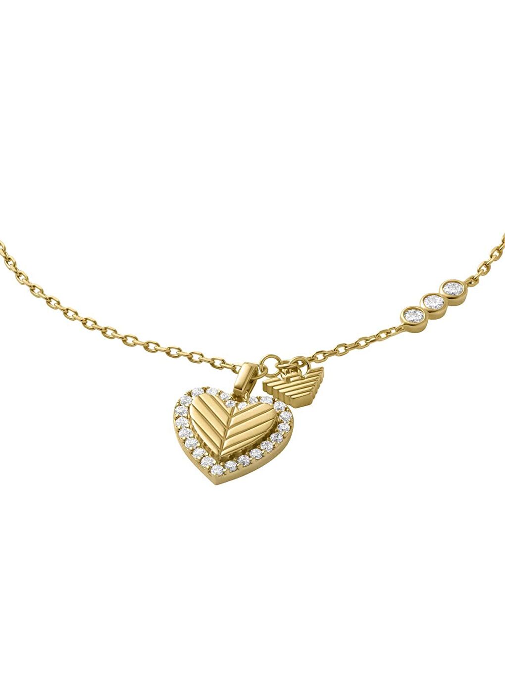 Sarı AJEG3623-710 Kalpli Kadın Bileklik-1