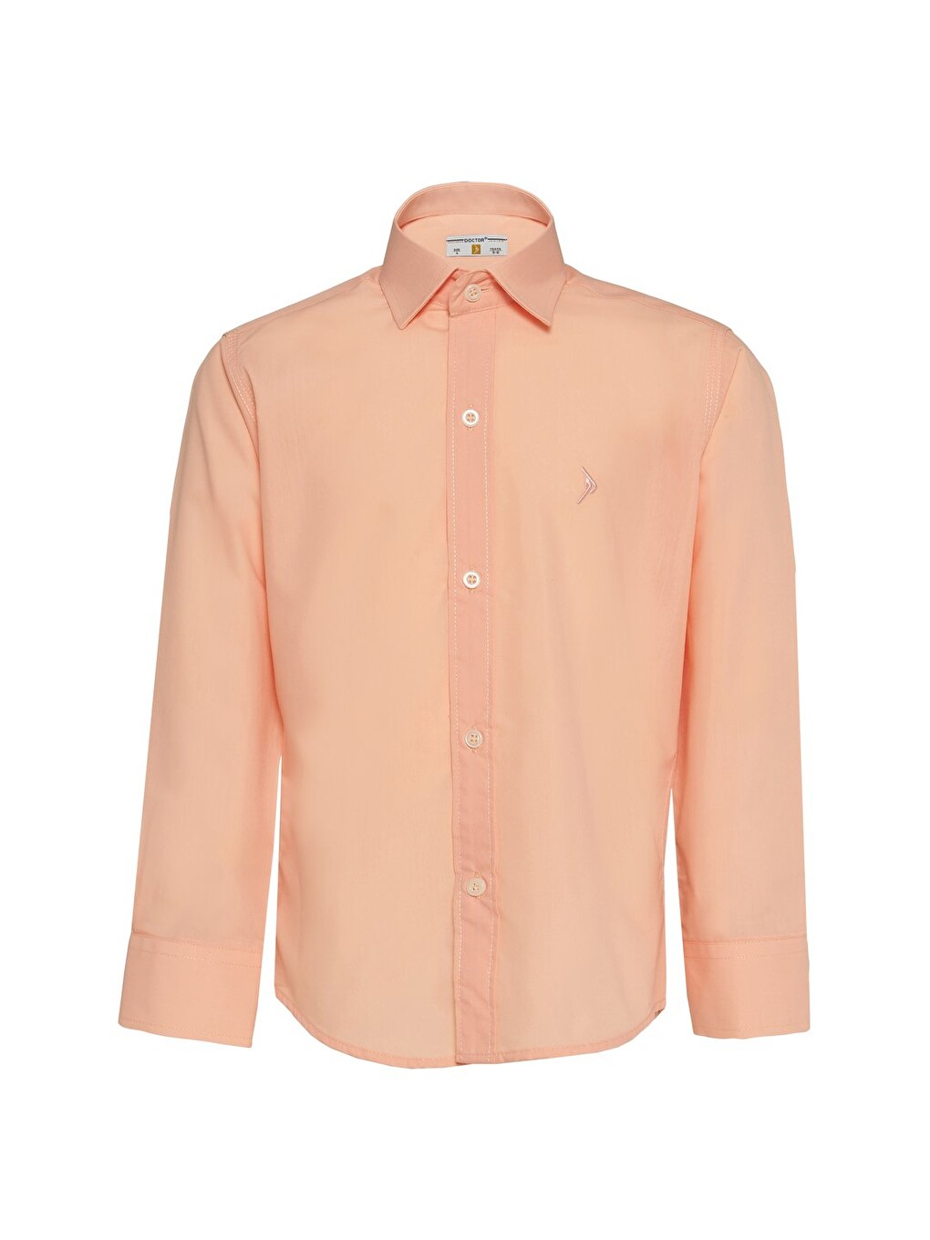 Pembe Açık Somon Erkek Çocuk Gömlek G3999