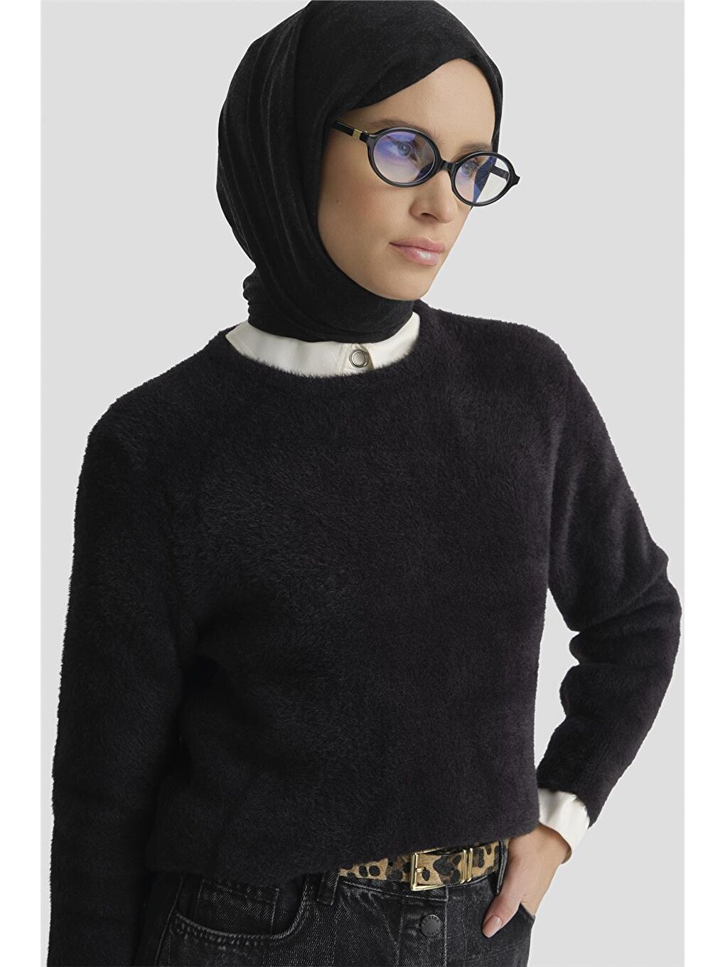 Dokulu Basic Kazak 25Kd6025 Siyah-2