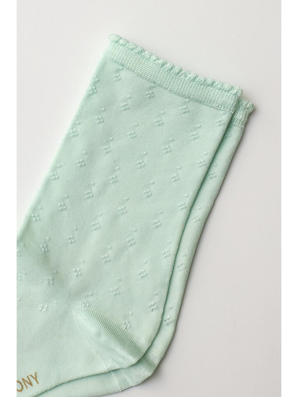 Kadın Viskoz Soket Çorap Yeşil-1