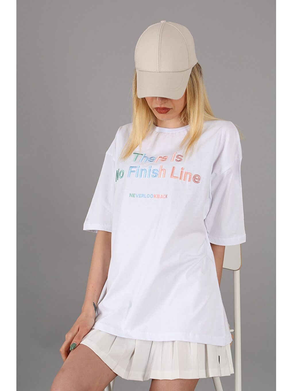 Beyaz Tişört Mg946-2