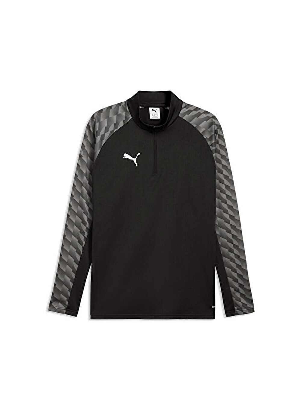 Teamliga26 Training 1/4 Zip Erkek Futbol Antrenman Uzun Kollu Tişört 65972403 Siyah