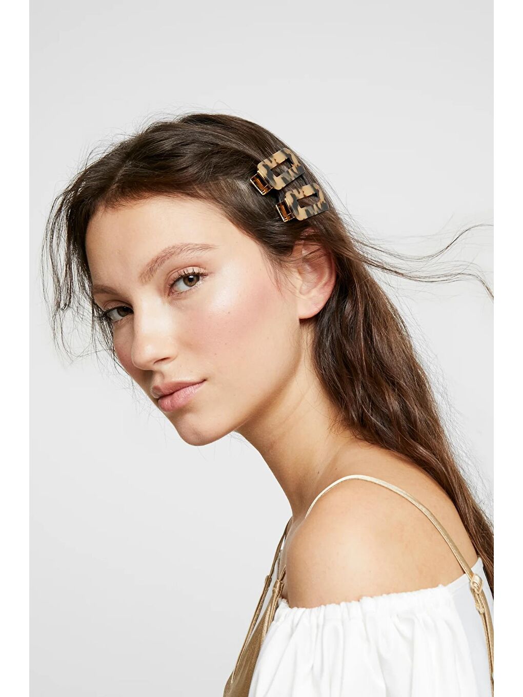 Bej 2'li Kemik Pens Toka-2