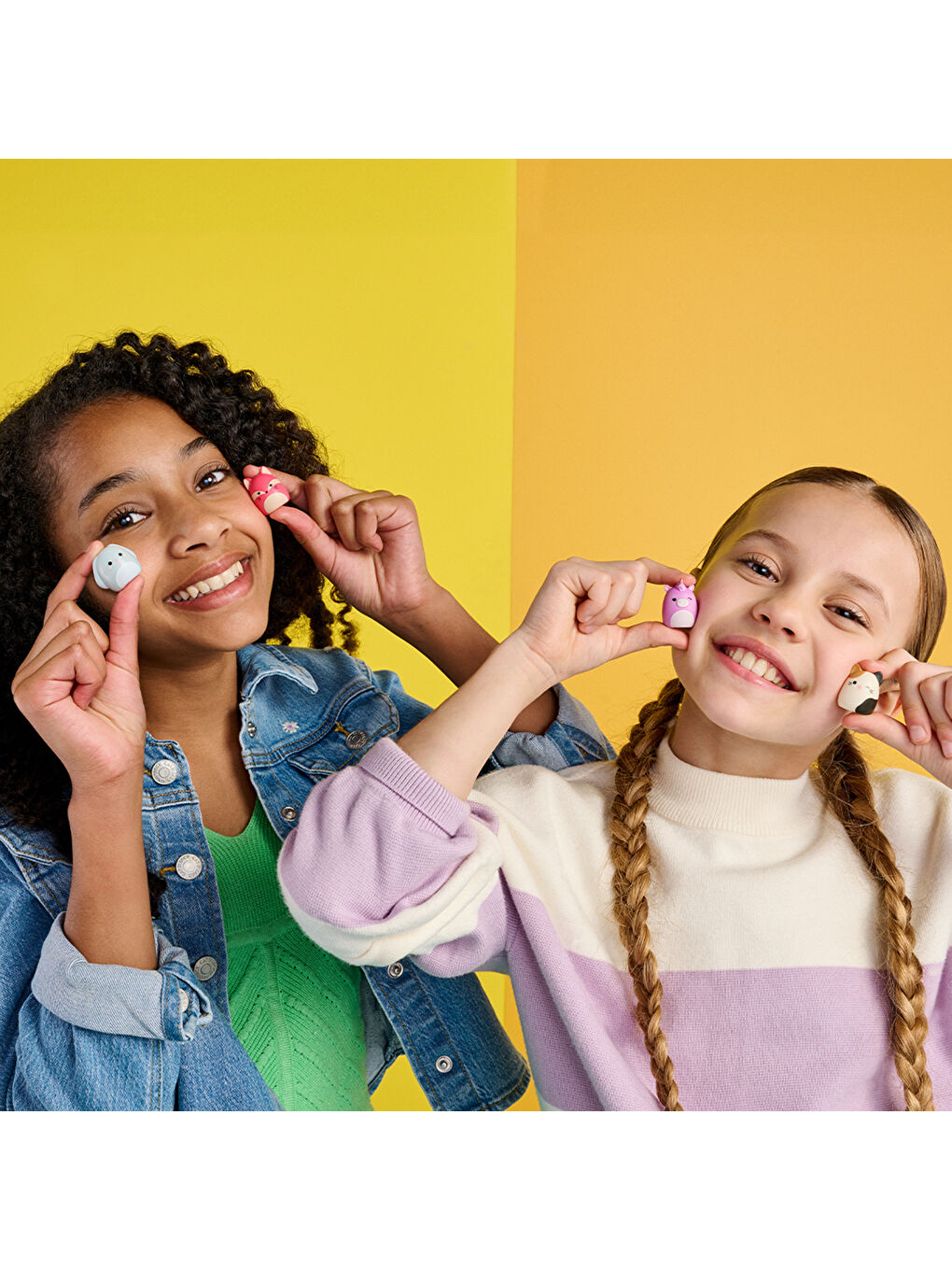 Squish-a-longs 2 Figür + Yüzük Sürpriz Paket Seri 1 AL0001-1-4