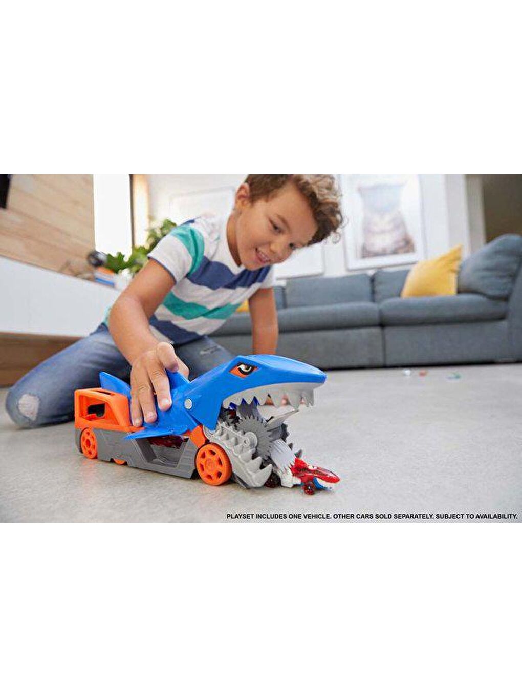 Hot Wheels Renksiz Köpek Balığı Taşıyıcı GVG36 - 3