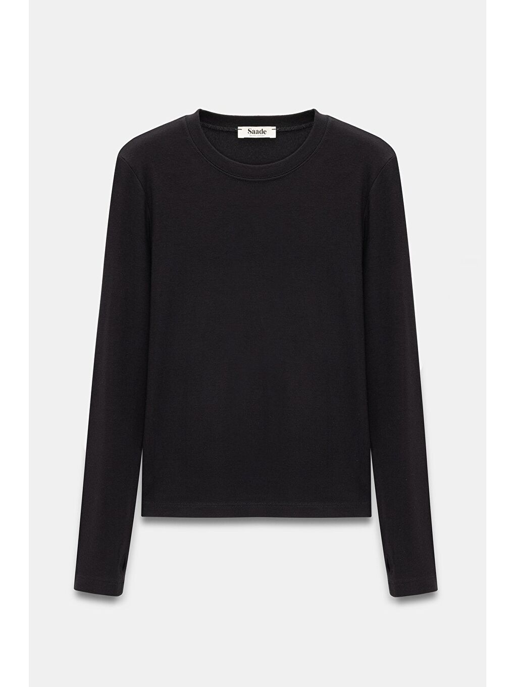 Karışık Çok Renkli Kadın Bisiklet Yaka Parmak Geçmeli Uzun Kollu Body/Bluz - 4'lü Paket-1