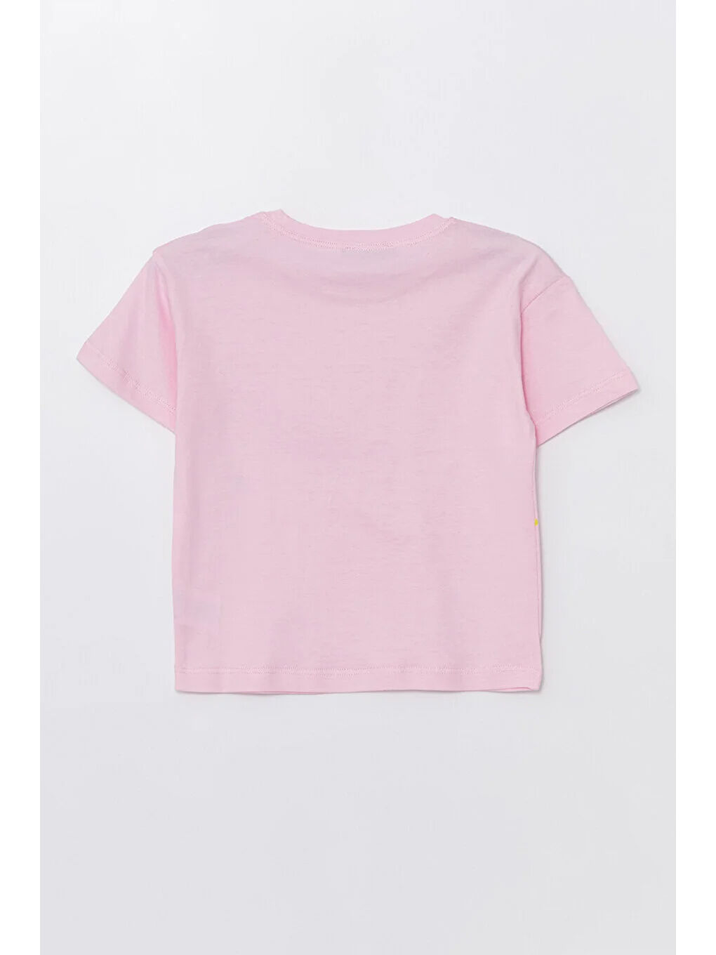 Pembe Run Baskılı Penye Şort- T-shirt Kız Takım-2