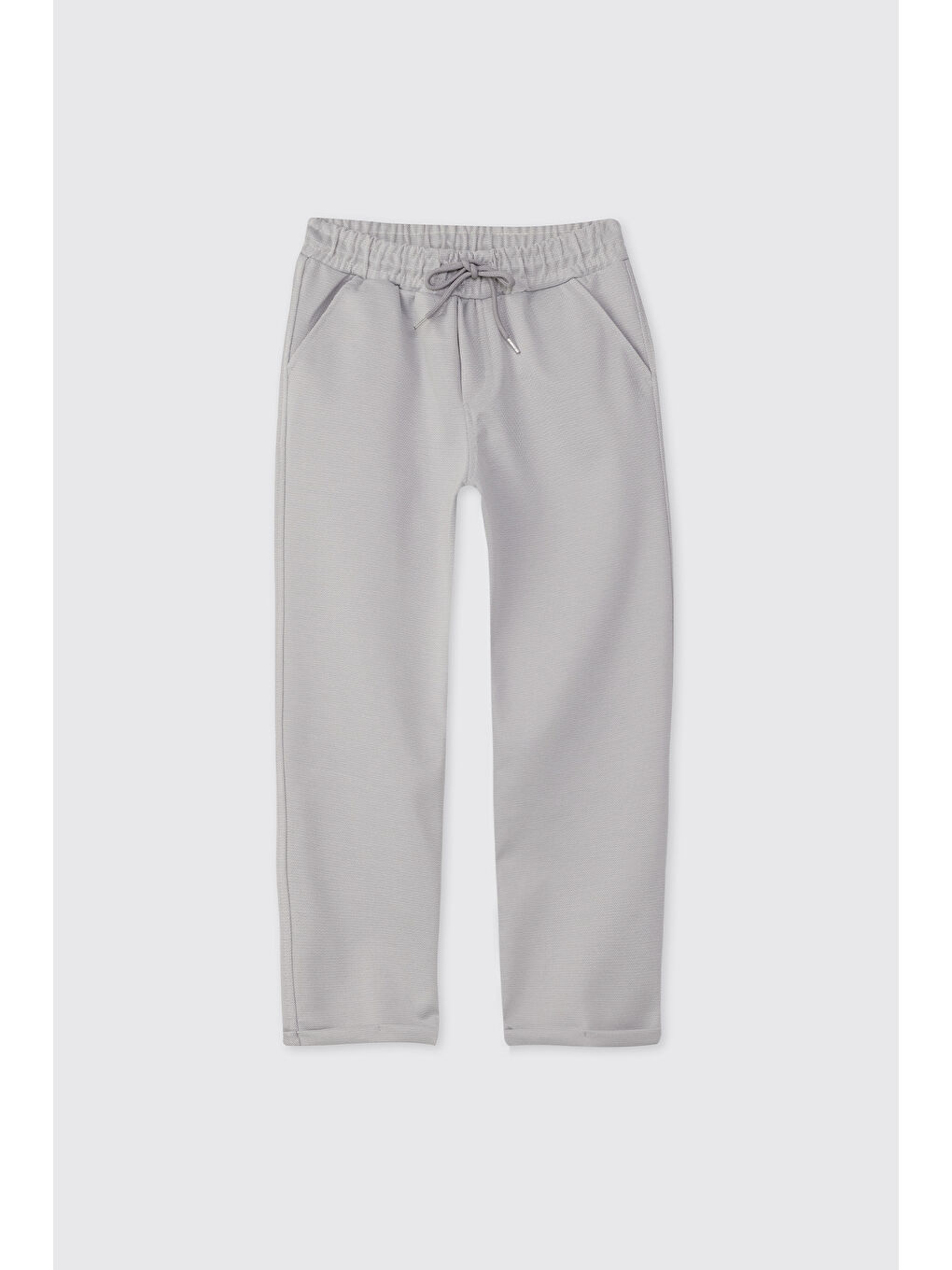 Erkek Çocuk Gri Örme Pantolon