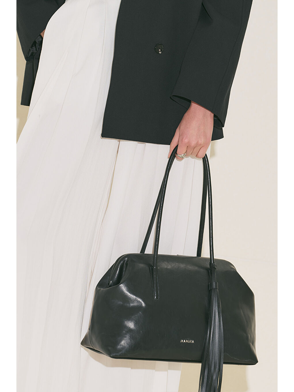 Agnes Cıty Çanta Siyah-1