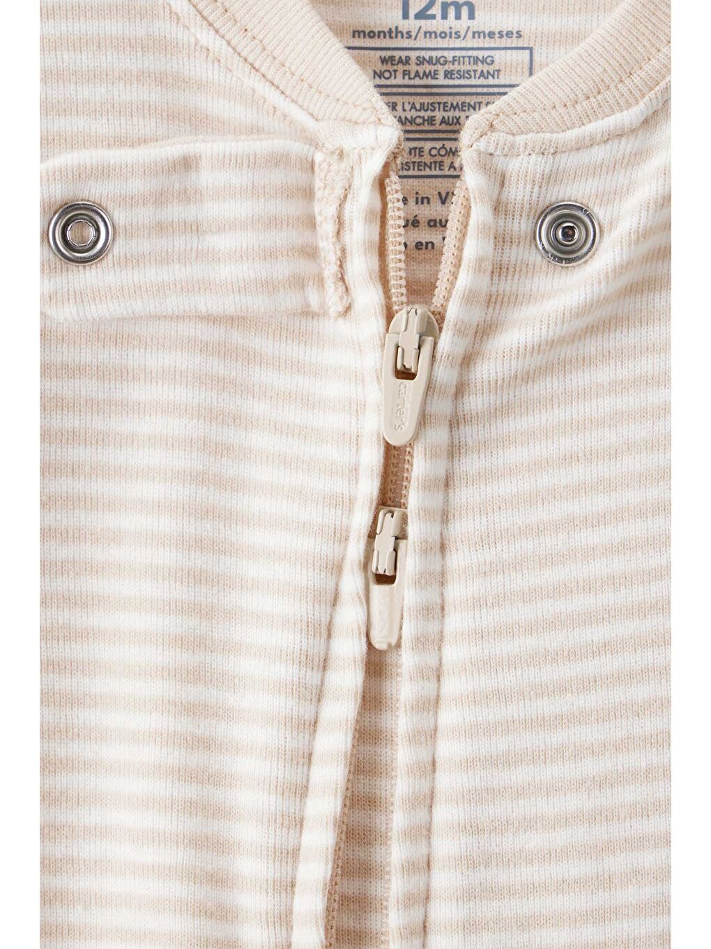 Erkek Bebek Bej Uyku Tulumu-1