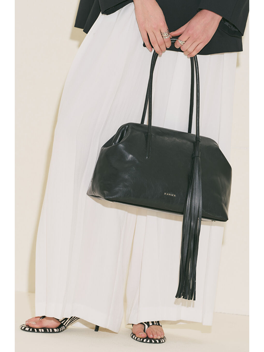 Agnes Cıty Çanta Siyah-3