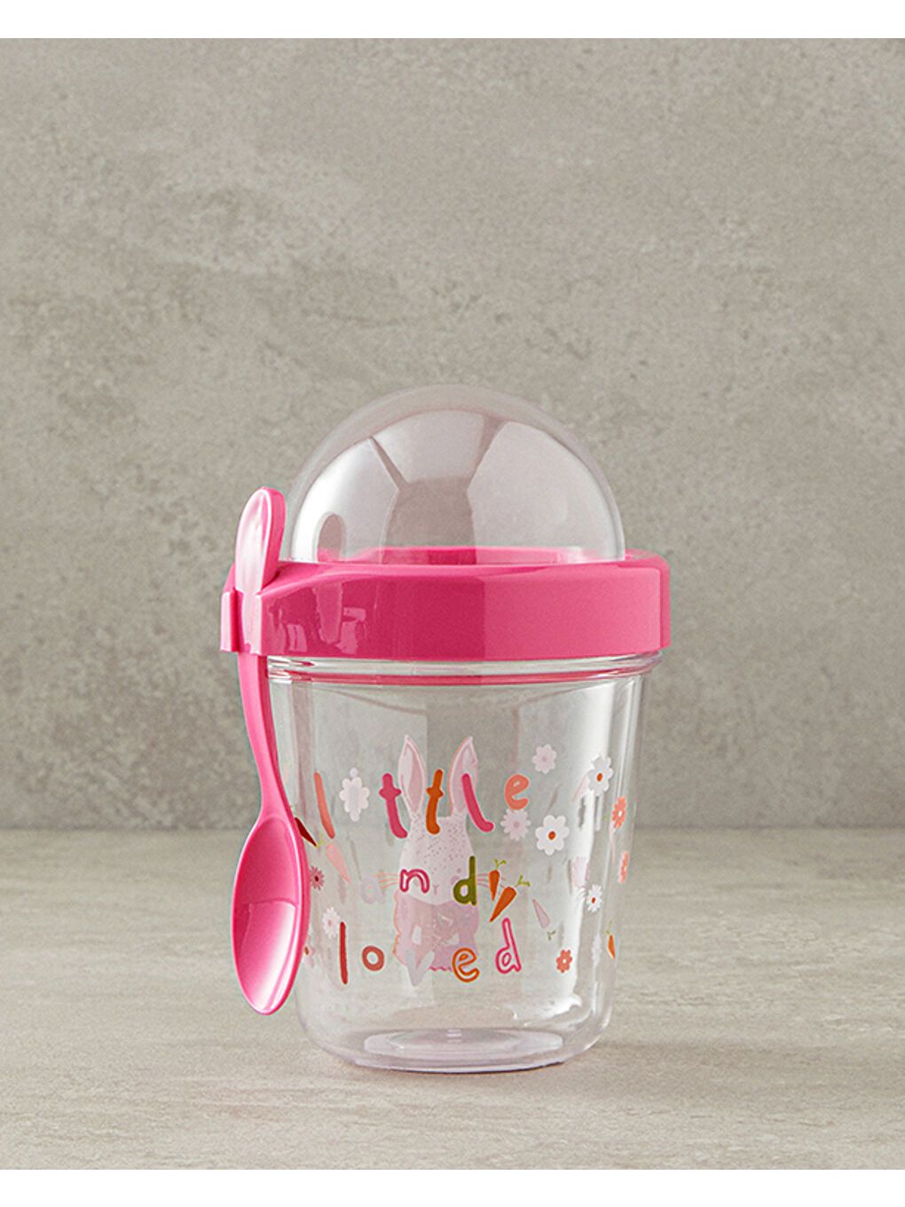 English Home Bunny Çocuk Suluk 350 ml Pembe