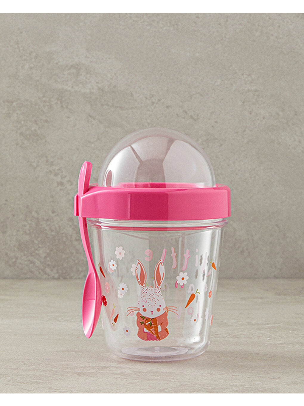 English Home Bunny Çocuk Suluk 350 ml Pembe - 1