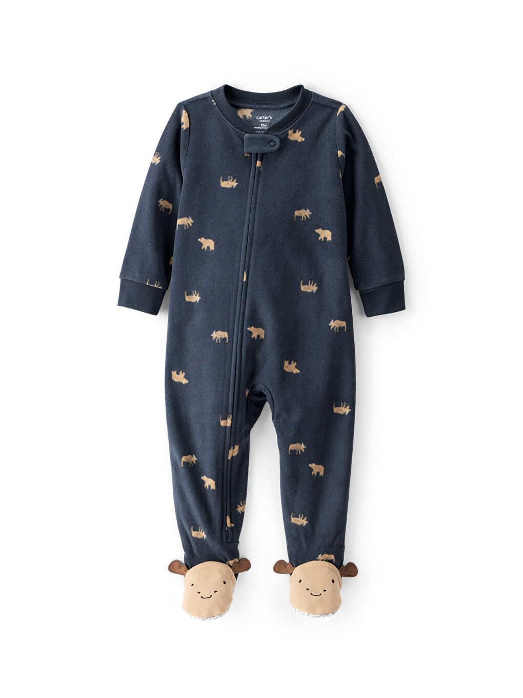 Erkek Çocuk Siyah Polar Tulum