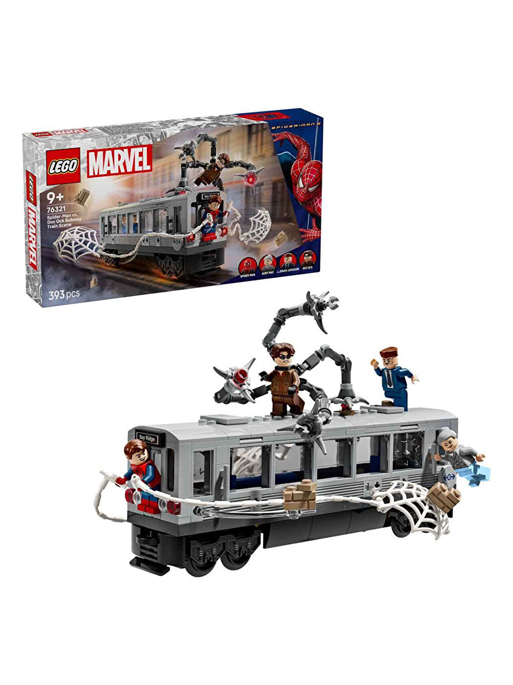 Marvel Örümcek Adam ile Doktor Oktopus Metro Sahnesi 76321