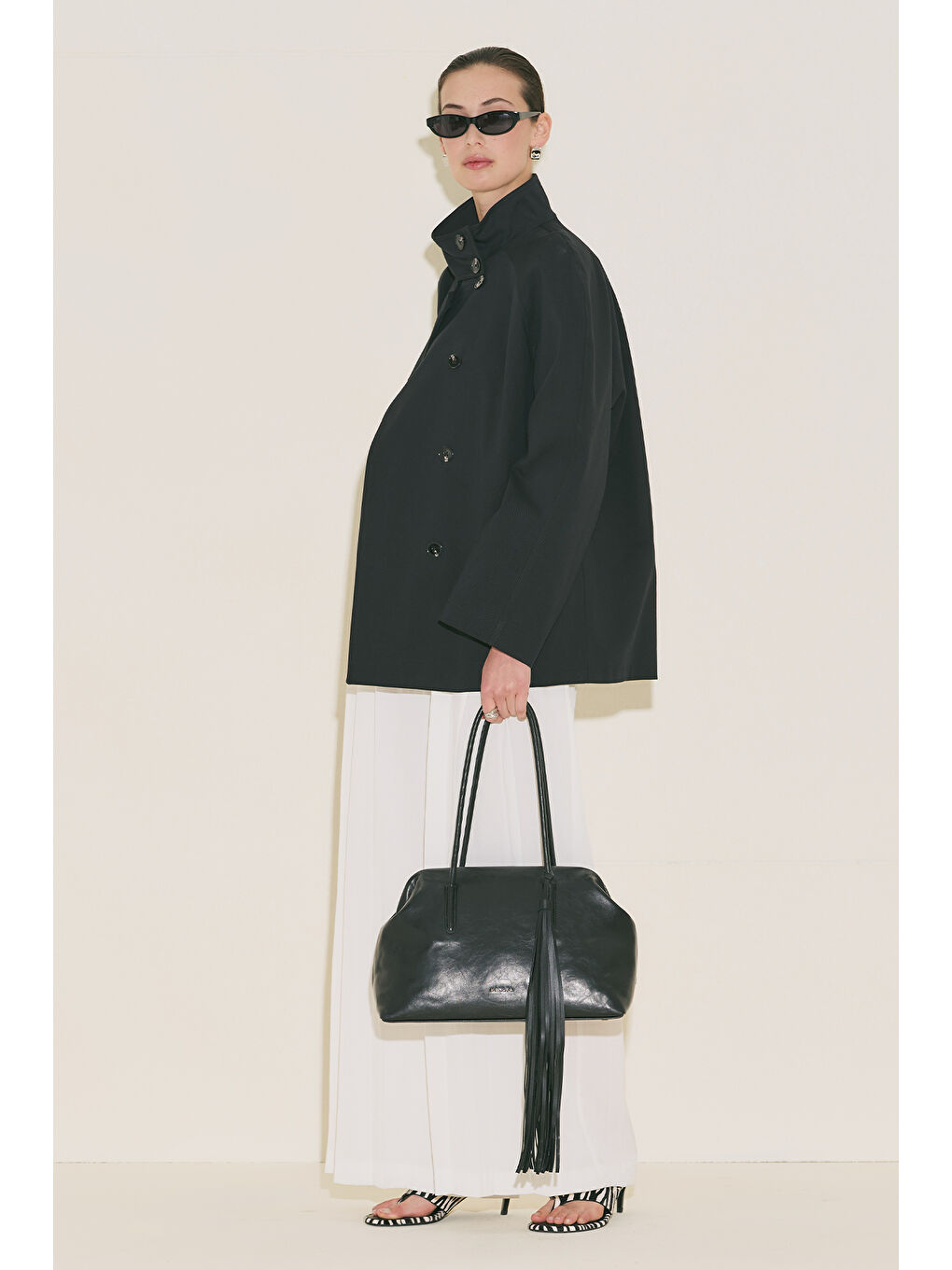 Agnes Cıty Çanta Siyah-5