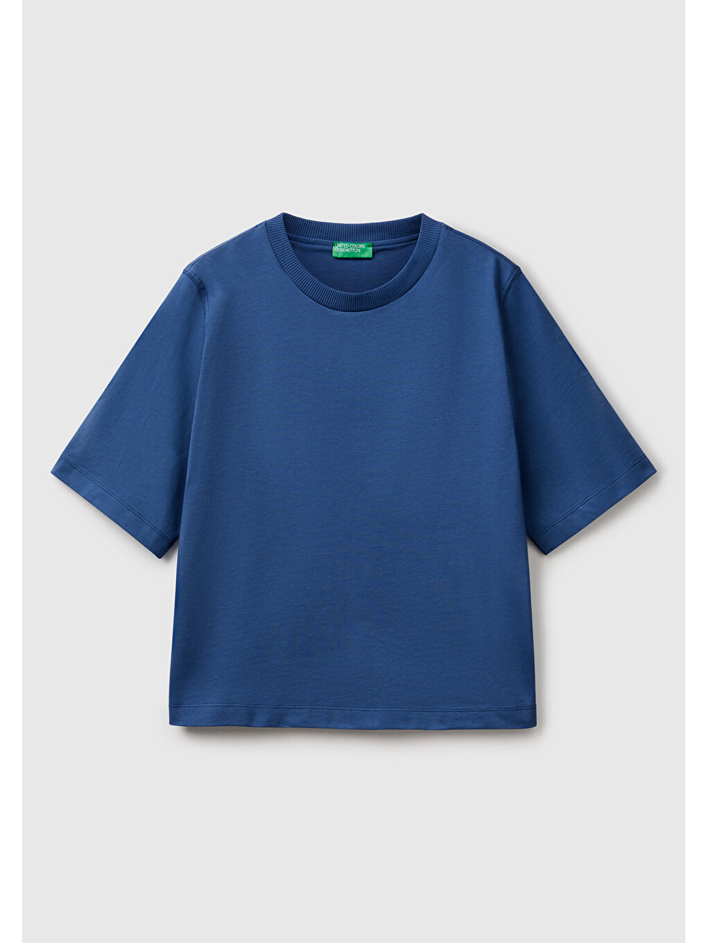 Mavi Kadın Denim 100 Pamuk Boxy Fit T Shirt-1