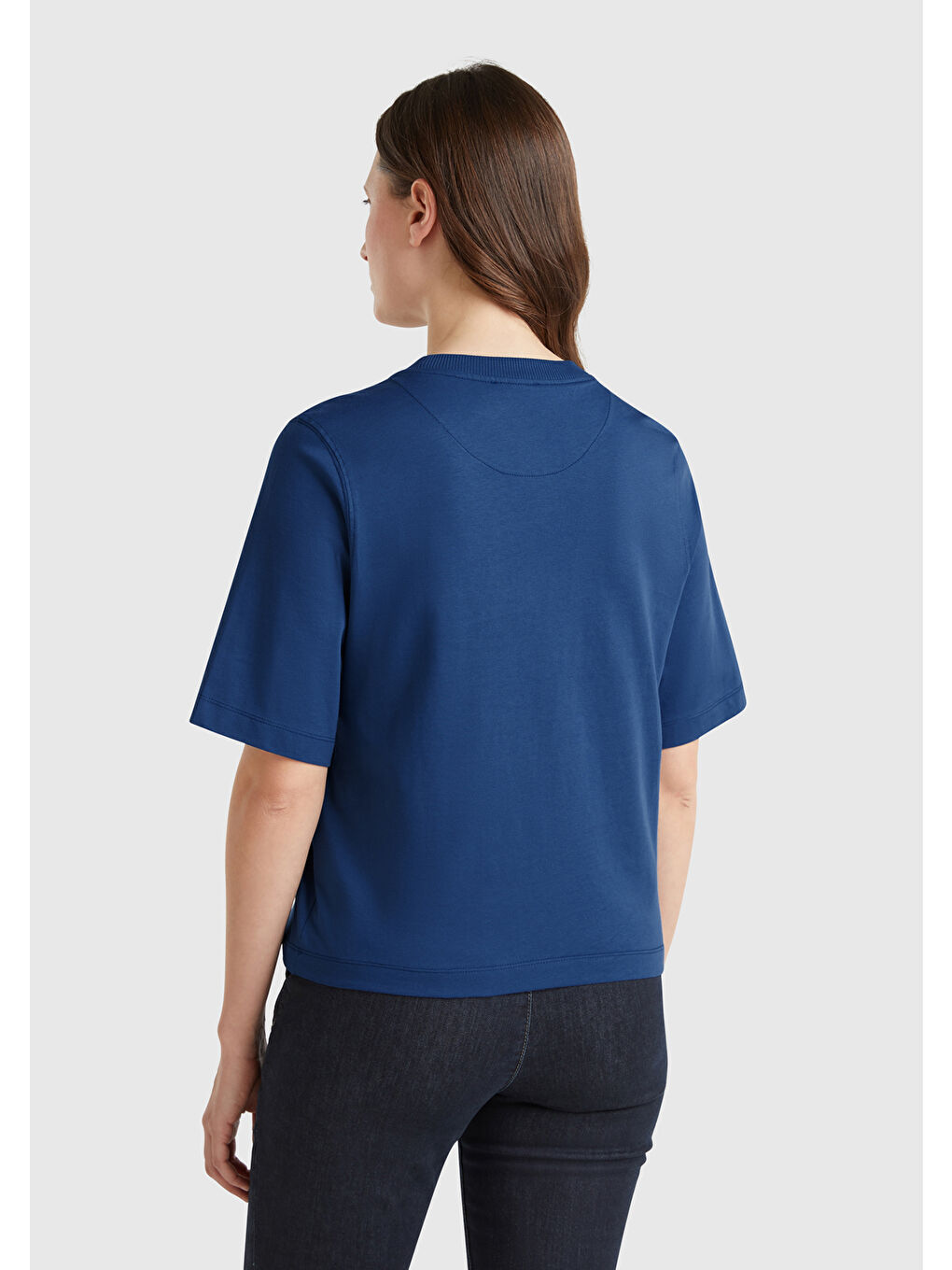 Mavi Kadın Denim 100 Pamuk Boxy Fit T Shirt-2