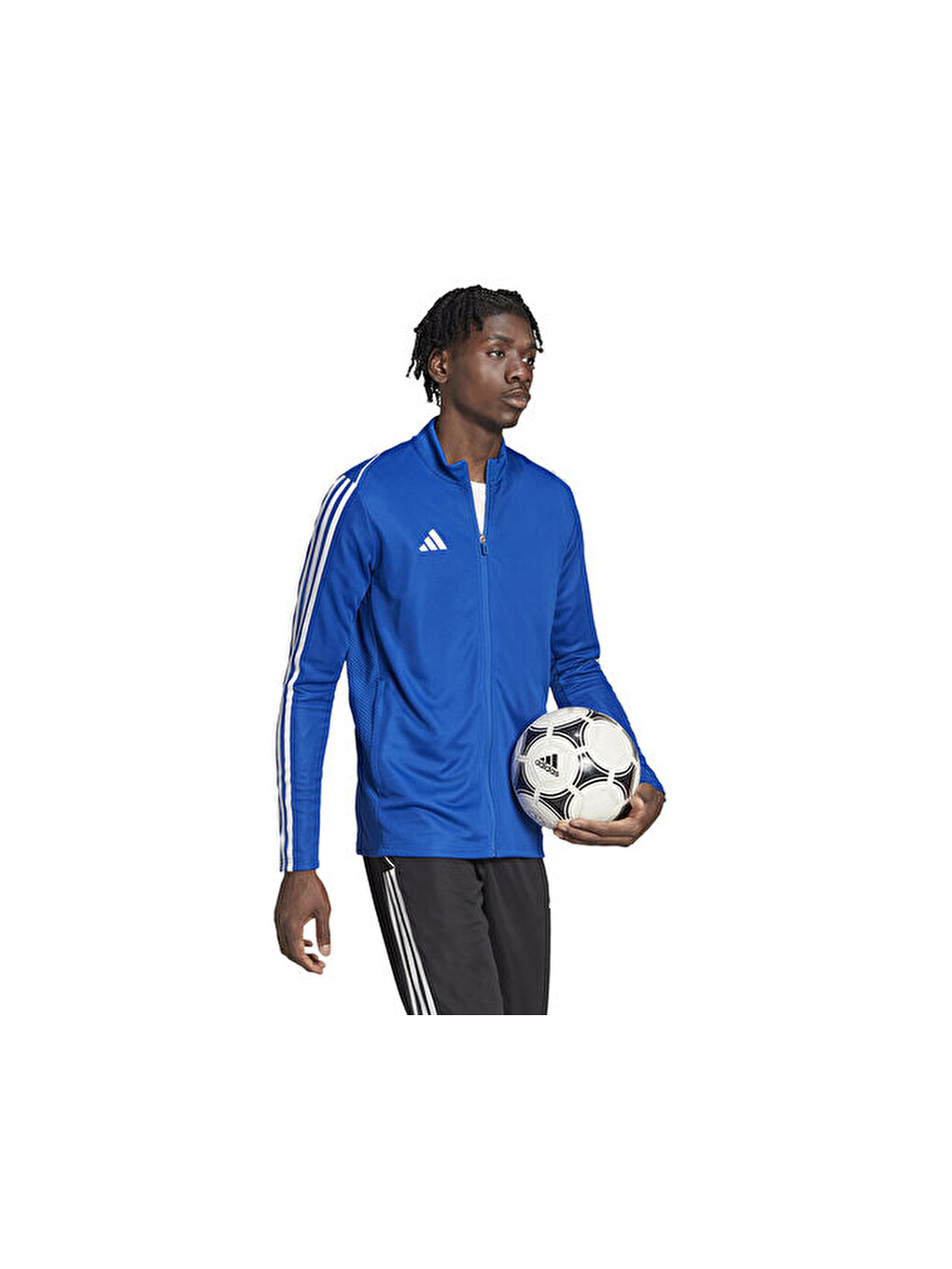 Tiro23 L Tr Jkt Erkek Futbol Antrenman Ceketi Hs3505 Mavi-2