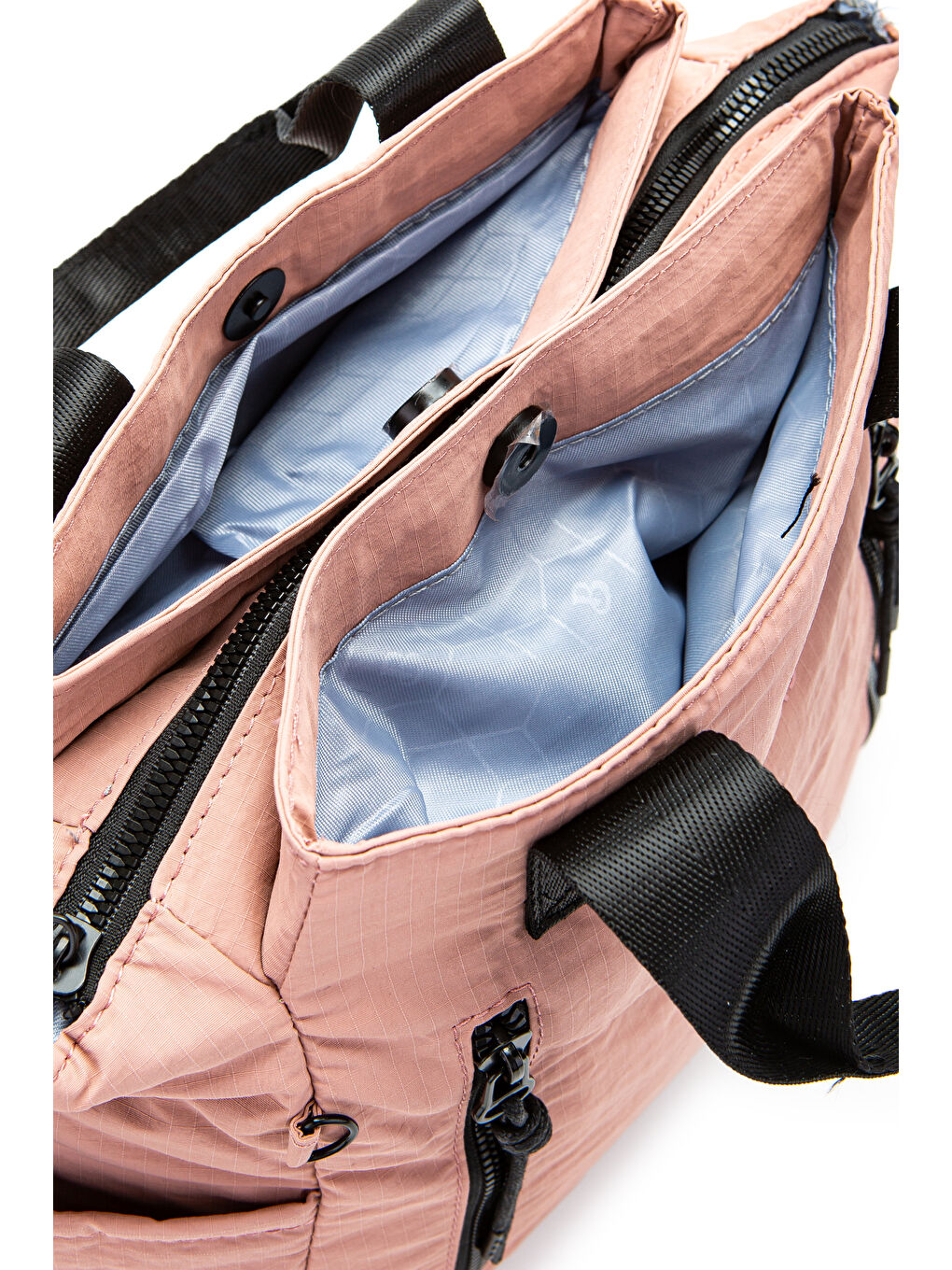 Klinkır Kumaş Kadın Çapraz Çanta Darrel Pembe-6