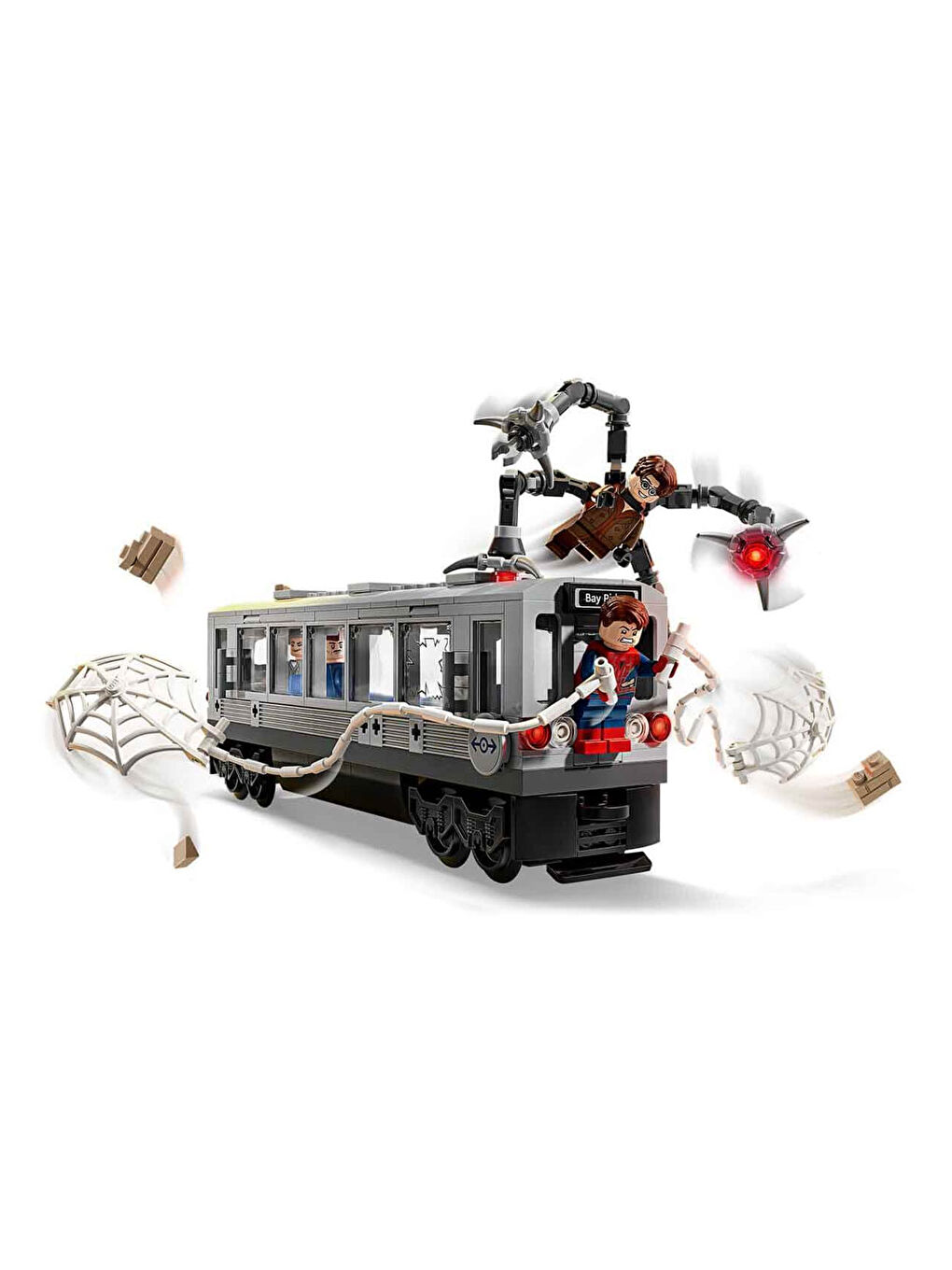 Marvel Örümcek Adam ile Doktor Oktopus Metro Sahnesi 76321-3