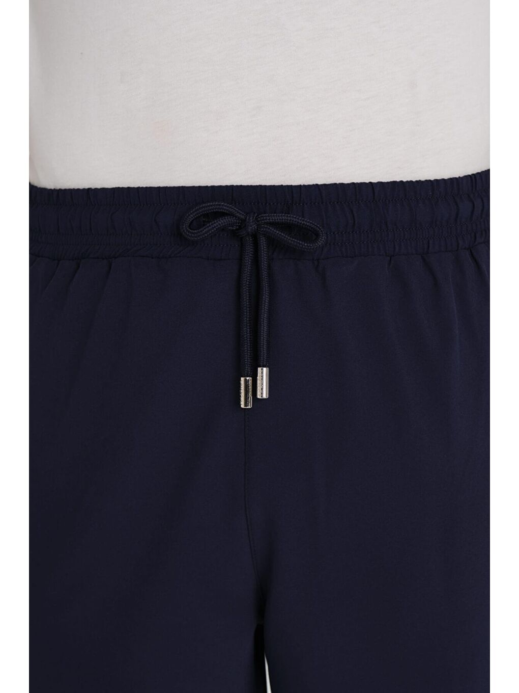 Desenli Lacivert Erkek Uzun Erkek Havuz Ve Deniz Şortu 241-4