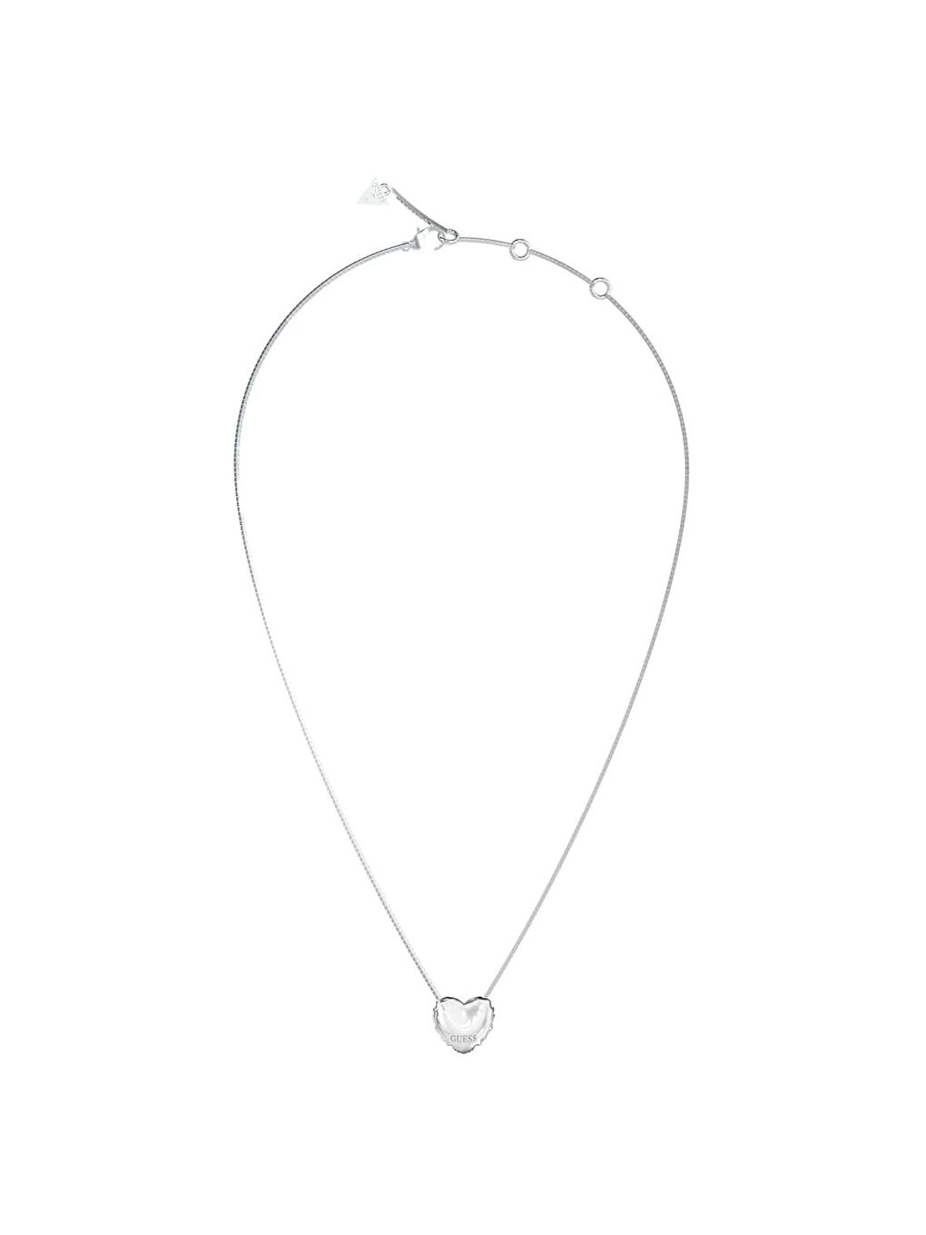 Gri JGUJUBN05541JWRHTU Kalpli Kadın Kolye