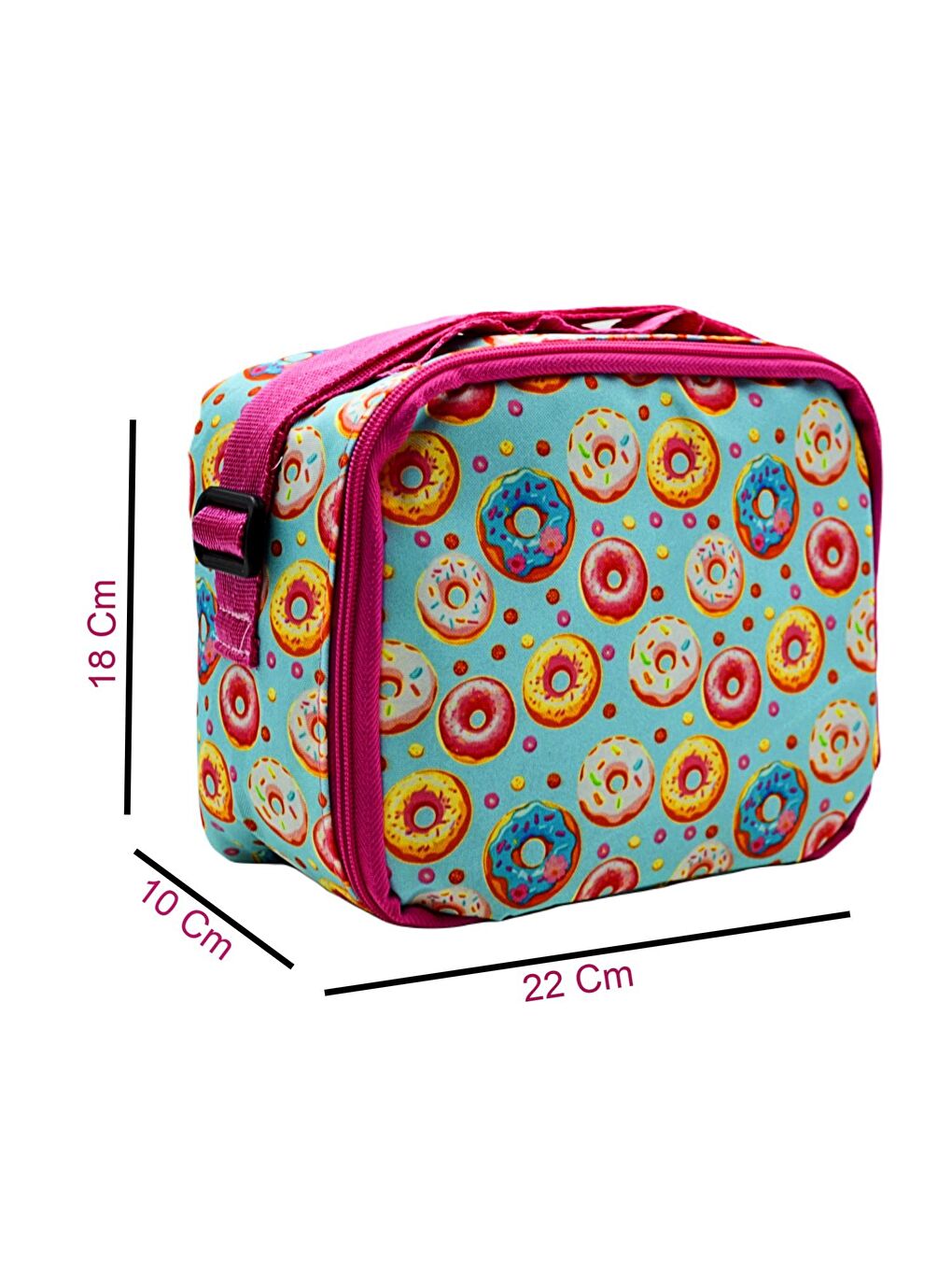 Baskılı Termoslu Beslenme Çantası (BR-3263) Renk Seçenekli-1