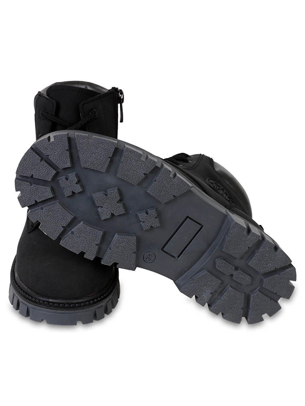 Civil Boots Erkek Çocuk Bot 31-35 Numara Siyah - 3