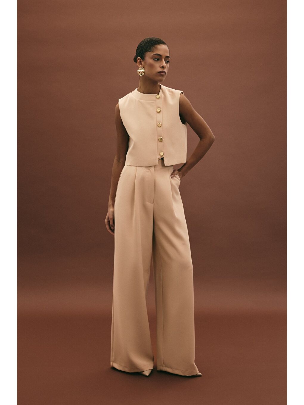 Lucy Pantolon - Bej-1