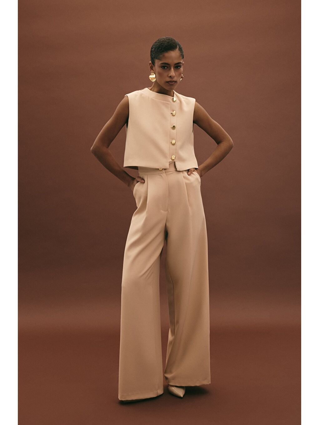 Lucy Pantolon - Bej-2